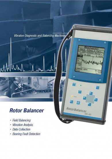 (English) RB-40 Rotor Balance ( เครื่องบาลานซ์ หน้างาน )